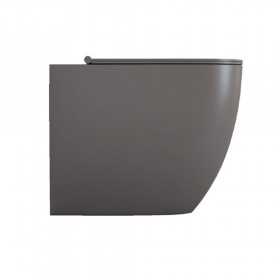 Bloom Vaso Ceramica a Pavimento Senza Brida Colore Caffè Opaco