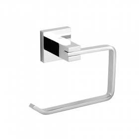 Porta rotolo carta igienica in ottone cromato lucido cm 15 AMG da parete