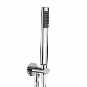 Doccia Elegant Ovale Ottone Cromato Forma Ovale Con Doccetta Ix Box Kit 