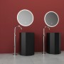 Specchio a Led rotondo Cefalonia interruttore touch a sfioramento