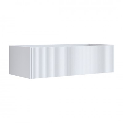 Base portalavabo modello Grace  1 cassetto frontale plisse' 