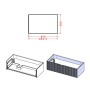Base portalavabo modello Grace  1 cassetto frontale plisse' 