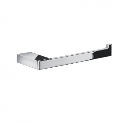 Porta rotolo Lipari carta igienica in ottone cromato cm 17 arredo bagno