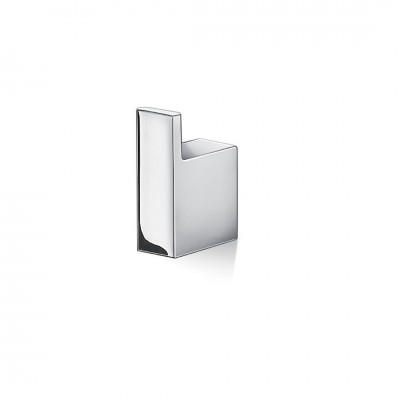 Appendiabiti accappatoio in ottone cromato Lipari per bagno cm 6