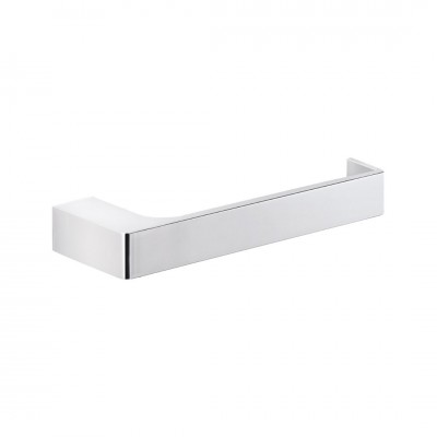 Porta rotolo Panarea carta igienica in ottone cromato e nickel spazzolato cm 17.5 arredo bagno