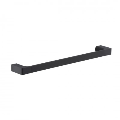 Porta salviette asciugamani Panarea nero opaco cm 45 arredo bagno