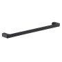 Porta salviette asciugamani Panarea nero opaco cm 60 arredo bagno