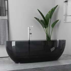 Vasca Free Standing Womb in Resina Trasparente ClearLens Quarzo Fume Lullaby 