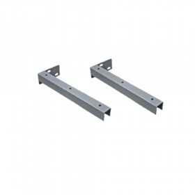 Coppia Staffe a Scomparsa per Top e Mensoloni Sospesi cm 40