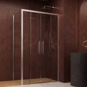 Lato fisso Anemone e Bao LFS166 118 Cristallo 6 millimetri Chrome Ix Box Shower 
