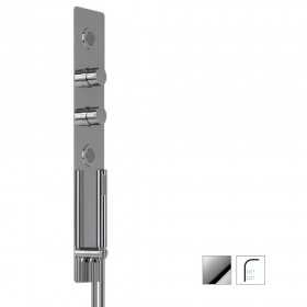 Wall Kit Verticale Ad Incasso Esse 1 in Acciaio Inox Ix Box Shower
