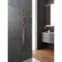 Wall Kit Verticale Ad Incasso Esse 2 in Acciaio Inox Ix Box Shower