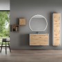 Mobile bagno composizione completa modello Marano colonna specchio cubotti