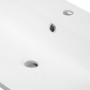 Lavabo ad Incasso in Resina cm 81x46x16,5 Bianco Opaco