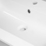 Lavabo ad Incasso in Resina cm 61x46x16,5 Bianco Lucido