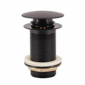 Piletta click clack per lavabi freestanding senza troppo pieno