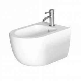 Bloom Bidet Ceramica Sospeso Scarico a Parete Colore Bianco Opaco