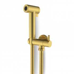 Idroscopino WC serie IAN bidet bagno con due getti con rubinetto flessibile e staffa di fissaggio