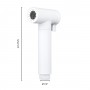 Idroscopino WC serie IAN bidet bagno con due getti con rubinetto flessibile e staffa di fissaggio