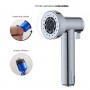 Idroscopino WC bidet bagno due getti con rubinetto flessibile e staffa di fissaggio serie IAN ottone cromato