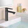 Rubinetto miscelatore per lavabo serie POP in ottone varie finiture con piletta Click Clack