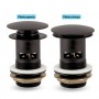 Rubinetto miscelatore per lavabo serie POP in ottone varie finiture con piletta Click Clack