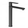 Rubinetto miscelatore canna alta per lavabo serie POP in ottone varie finiture con piletta click clack