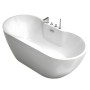 Vasca free Standing Madagascar in Acrilico Colore Bianco Lucido Lullaby 