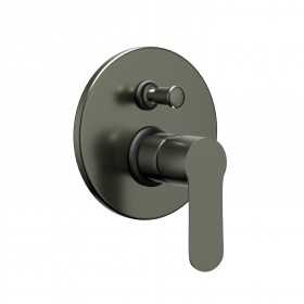 Miscelatore monocomando ad incasso doccia con deviatore 2 vie cromo lucido serie Pop