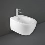 Apple Bidet ceramica sospeso scarico a parete bianco lucido