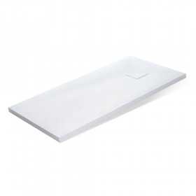 Piatto Doccia In Marmo Resina Olma Colore Bianco H 4 centimetri Ix Box Shower 