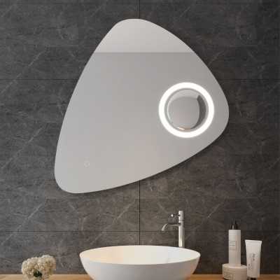 Specchio Led A Goccia Patmos Con Interruttore Touch