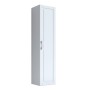 Colonna Chloe per mobile bagno con un anta reversibile bugnata cm 162x40x35 