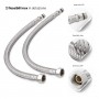 Miscelatore monocomando per bidet canna di fucile serie Jazz installazione rapida con piletta click clack