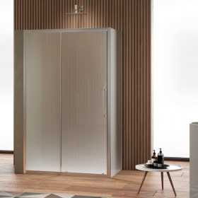 Lato fisso per Porta Scorrevole Flora e Bluma LF70 6 Millimetri Chrome Ix Box Shower 