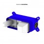 Miscelatore monocomando due fori a incasso a parete per lavabo Jazz Plus con sistema install box
