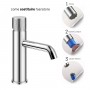 Miscelatore monocomando Jazz Plus per lavabo in ottone installazione rapida