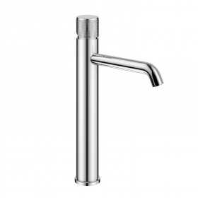 Miscelatore monocomando alto Jazz Plus per lavabo in ottone installazione rapida
