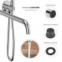 Set miscelatore monocomando vasca incasso a parete con doccetta serie Jazz Plus