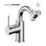 Miscelatore monocomando Jazz Art per bidet installazione rapida con piletta click clack