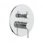 Miscelatore monocomando incasso doccia a parete 3 vie con deviatore a vitone sistema install box serie Jazz Art