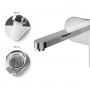 Miscelatore monocomando due fori a incasso a parete per lavabo serie Pop cartuccia 35 mm cromo lucido