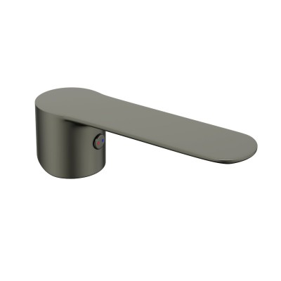 Maniglia per rubinetto miscelatore lavabo bidet incasso doccia in ottone modello Pop canna di fucile