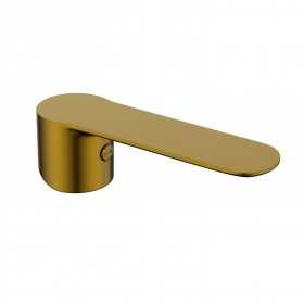 Maniglia per rubinetto miscelatore lavabo bidet incasso doccia in ottone modello Pop oro bronzato