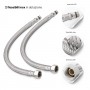 Miscelatore monocomando per lavabo in ottone cromato con cartuccia da mm 35 piletta da 1.1/4 serie Cross