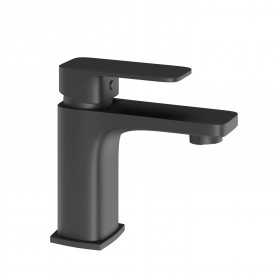 Miscelatore monocomando per lavabo in ottone con cartuccia da mm 35 piletta da 1.1/4 serie Cross