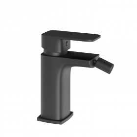 Miscelatore monocomando per bidet in ottone serie Cross con cartuccia da mm 35 piletta da 1.1/4 aeratore orientabile