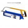 Set miscelatore monocomando vasca incasso a parete con doccetta serie One Hole  in ottone