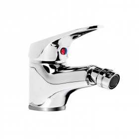 Miscelatore monocomando bidet in ottone cromato aeratore orientabile