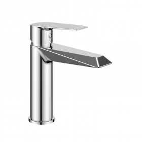 Miscelatore monocomando Diamond per lavabo in ottone installazione rapida quickinstall